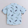 Baby Boys Regular Fit Printed Slim Collar Casual Shirt